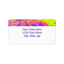 Neon Fantasy custom labels