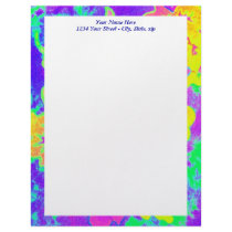 Neon Fantasy custom letterhead