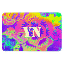 Neon Fantasy monogram magnets