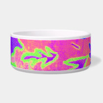Neon Fantasy pet bowls