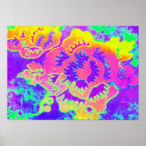 Neon Fantasy Print posters