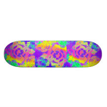 Neon Fantasy Skateboard