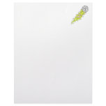 neon flames volleyball personalized letterhead