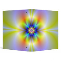 Neon Flower Binder