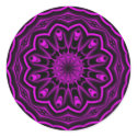 Neon Flower Kaleidoscope stickers