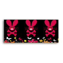 Neon Flowers Psycho Bunny Set Envelope
