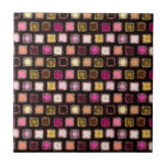 Neon Foil Squares tiles