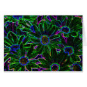 Neon Garden 6 cards by chaffeel Neon Garden 6 cards
