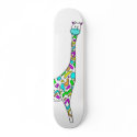 Neon Giraffe Board skateboards by KaiBoarding Neon Giraffe Board skateboards