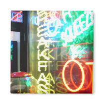 Neon Grafitti magnets