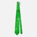 neon green radiation tie