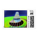 neon guitar postage by birdfamily neon guitar postage