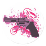 Neon Gun stickers