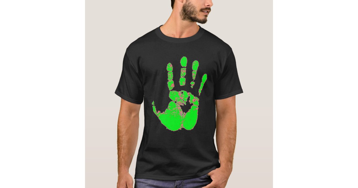 neon-handprint-t-shirt-zazzle