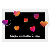 Neon Hearts cards by fantasian_angel Neon Hearts cards