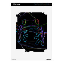 Neon Hopper iPad 3 Decals