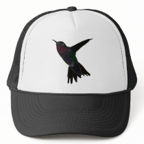 Neon Hummingbird Mesh Hat