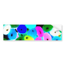Neon Jellybeans Bumper Stickers