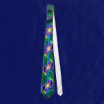 Neon Jewel Tie