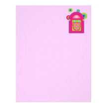 Neon Jukebox Customized Letterhead