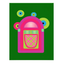 Neon Jukebox Invite