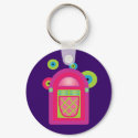Neon Jukebox keychains