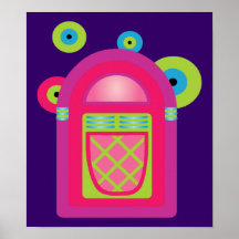Neon Jukebox Posters