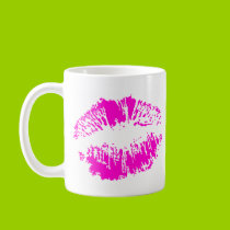 Neon Kiss mugs