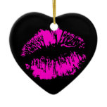 Neon Kiss Christmas Tree Ornament