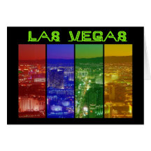 NEON Las Vegas Strip Card