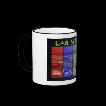 NEON Las Vegas Strip Mug by vegasdusoleil NEON Las Vegas Strip Mug