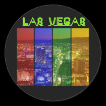 NEON Las Vegas Strip Sticker