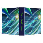 Neon Lights Black Notebook Binder