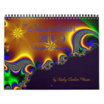 "Neon Lights" Fractal Calendar - Customized