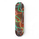 neon lights skateboards