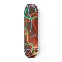 neon lights skateboards