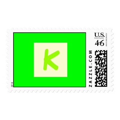 neon_lime_green_monogram_k_postage_stamp-p172240480930579827anr4u_400.jpg