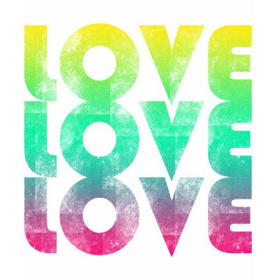 Neon Love 80's T-shirt by cutencomfy