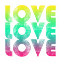 Neon Love 80's T-shirt by cutencomfy Neon Love 80's T-shirt