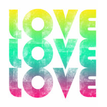 Neon Love 80's T-shirt by cutencomfy Neon Love 80's T-shirt