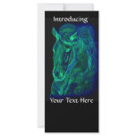 Neon Mane Rack Card Design
