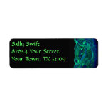 Neon Mane Return Address Label