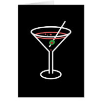 Neon Martini cards by toxiferous Neon Martini cards