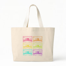 Neon Mix Tapes bags