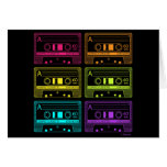 Neon Mix Tapes cards