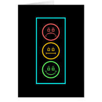 Neon Moody Stoplight cards