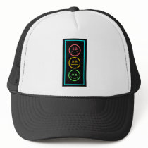 Neon Moody Stoplight hats