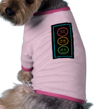 Neon Moody Stoplight Pet Clothes