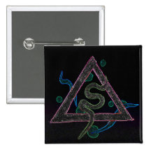 Neon Neverland Button