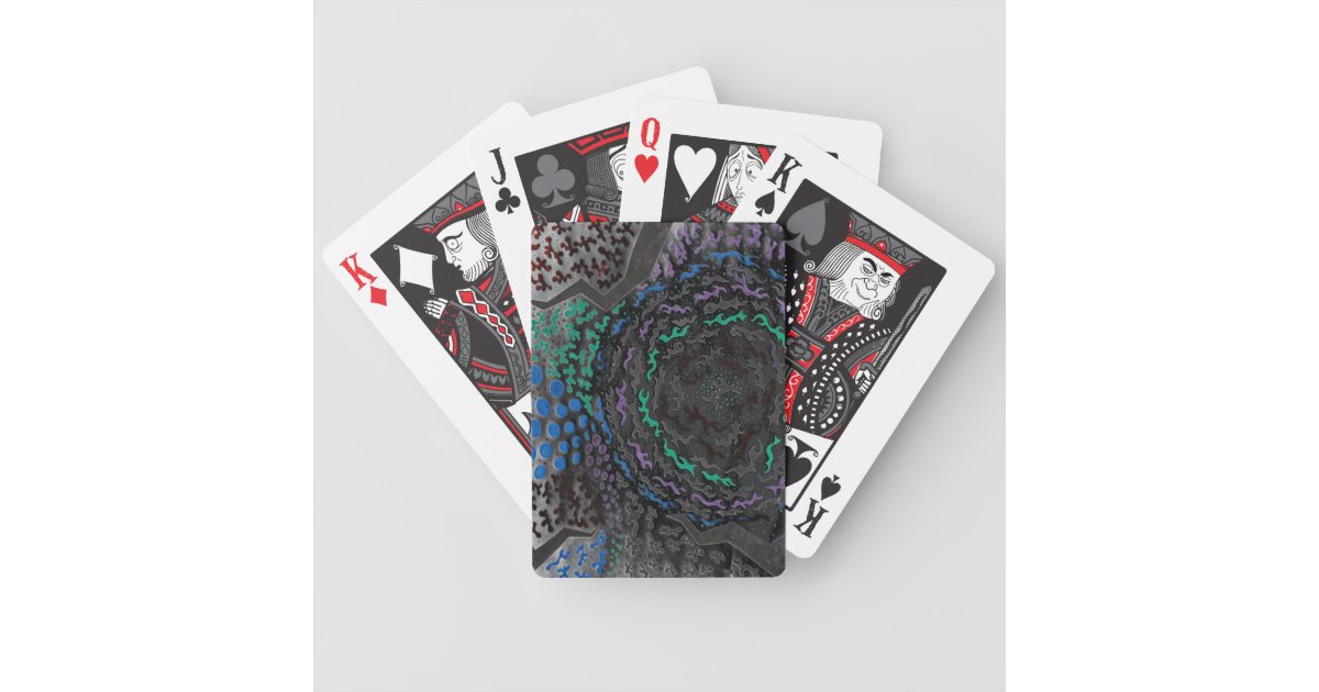 bicycle nocturnal playing cards